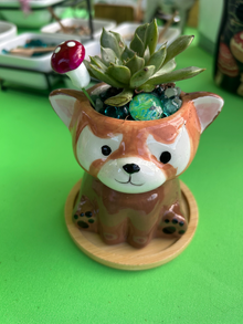 Fox Animal Pot