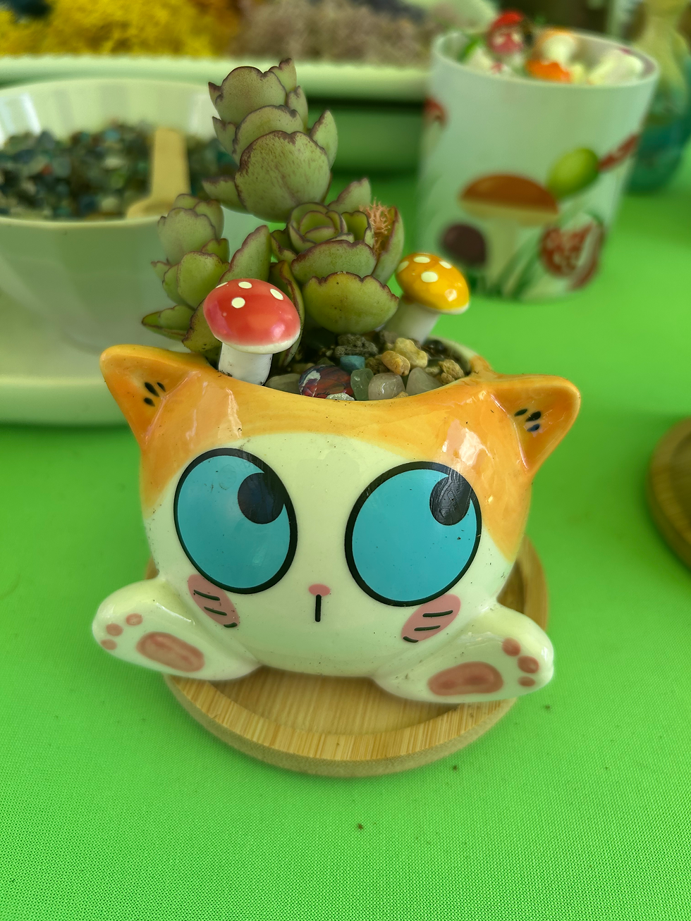 Green Animal Pot